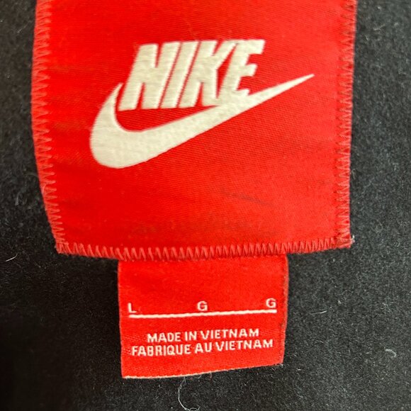 Nike Dream Team Destroyer Jacket 1992 • Men’s L • Triple Black Vtg Streetwear - Picture 9 of 10